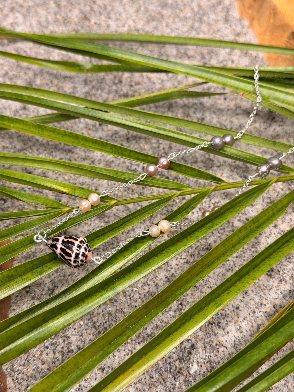 Lila - Pearl Necklace - Ocean Statement Jewelry