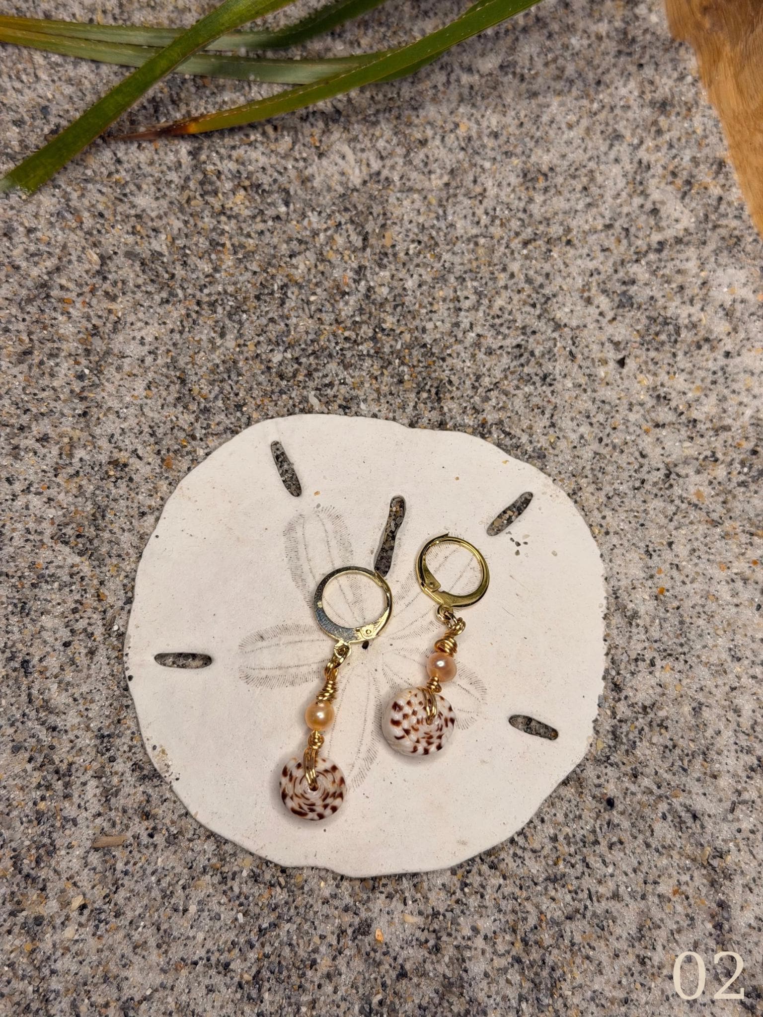 Koa - Puka Shell Earrings - Beachy Coastal Shell Jewelry