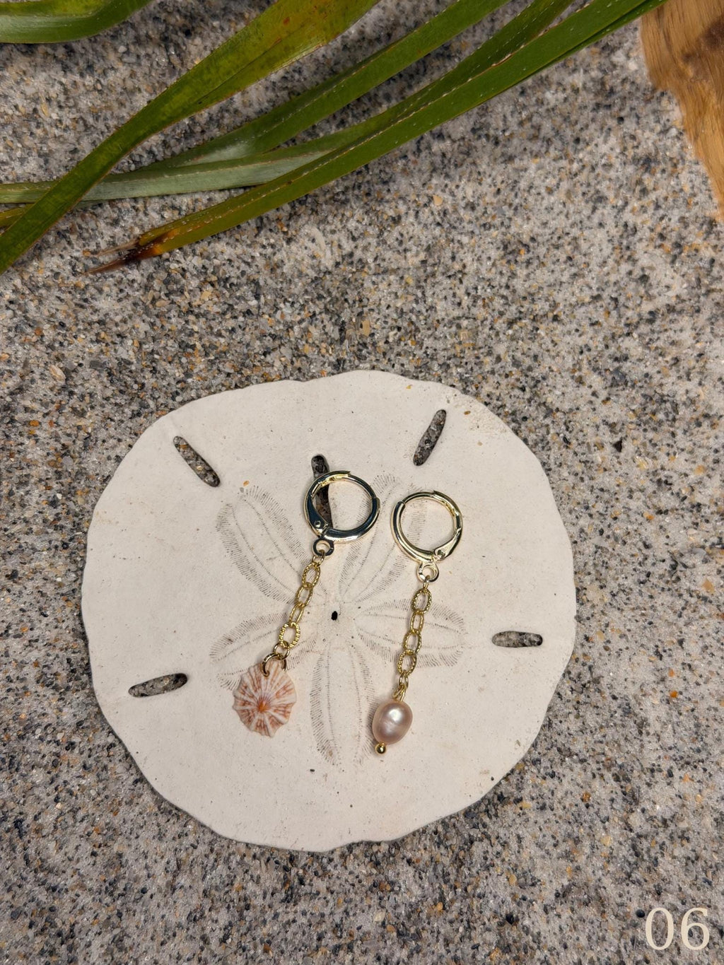 Nami Earrings – Minimal Coastal Ocean Dainty Hoops