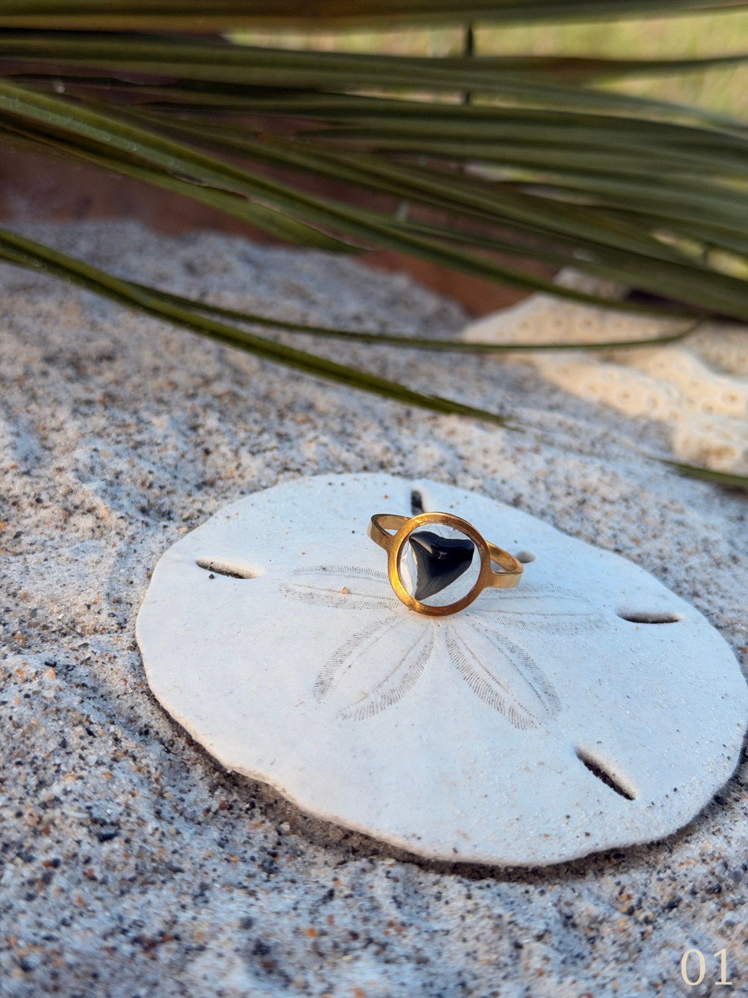 Isla - Minimal Shark Tooth Ring