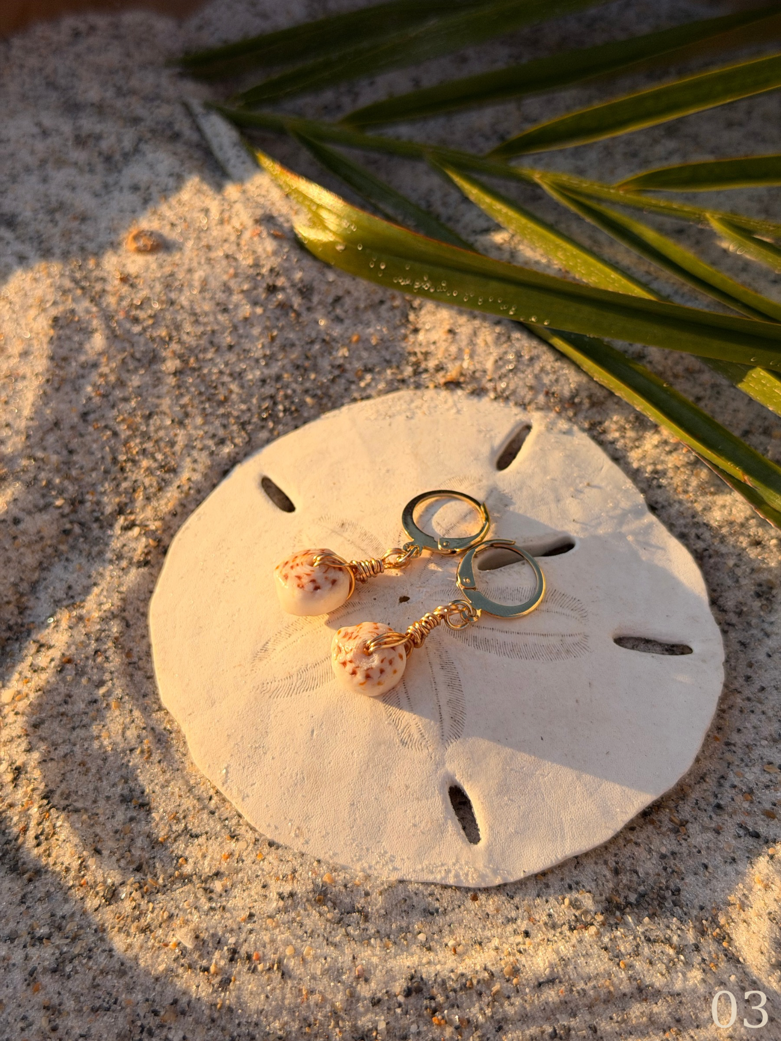 Koa - Puka Shell Earrings - Beachy Coastal Shell Jewelry