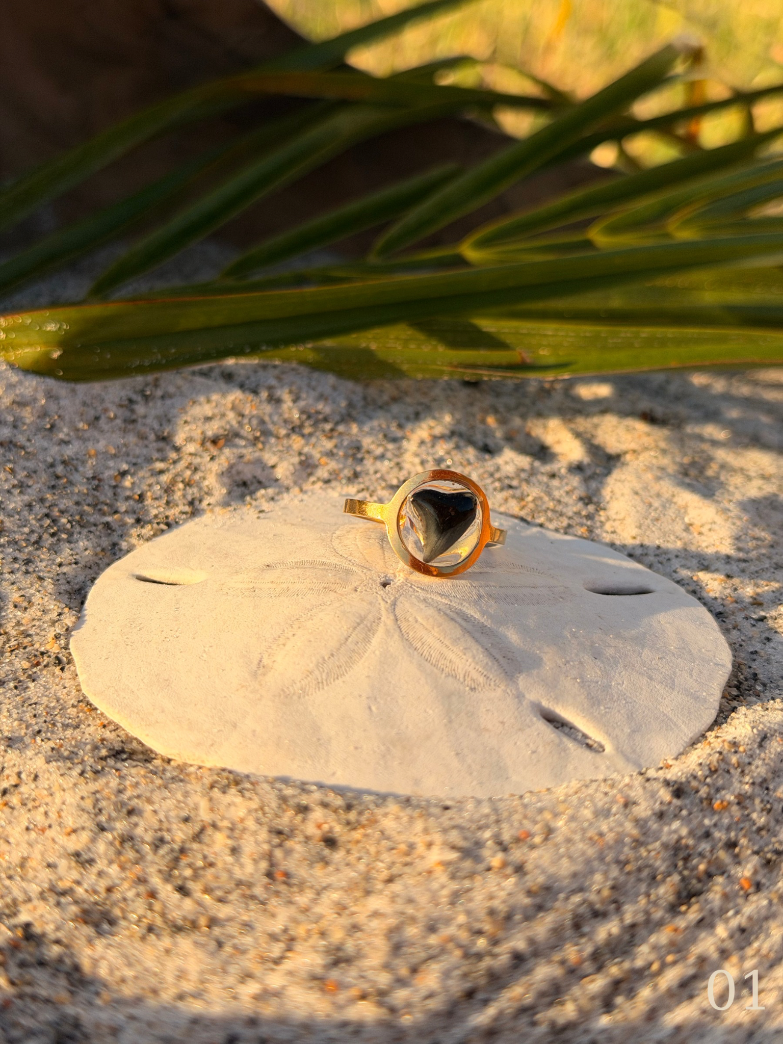 Isla - Minimal Shark Tooth Ring