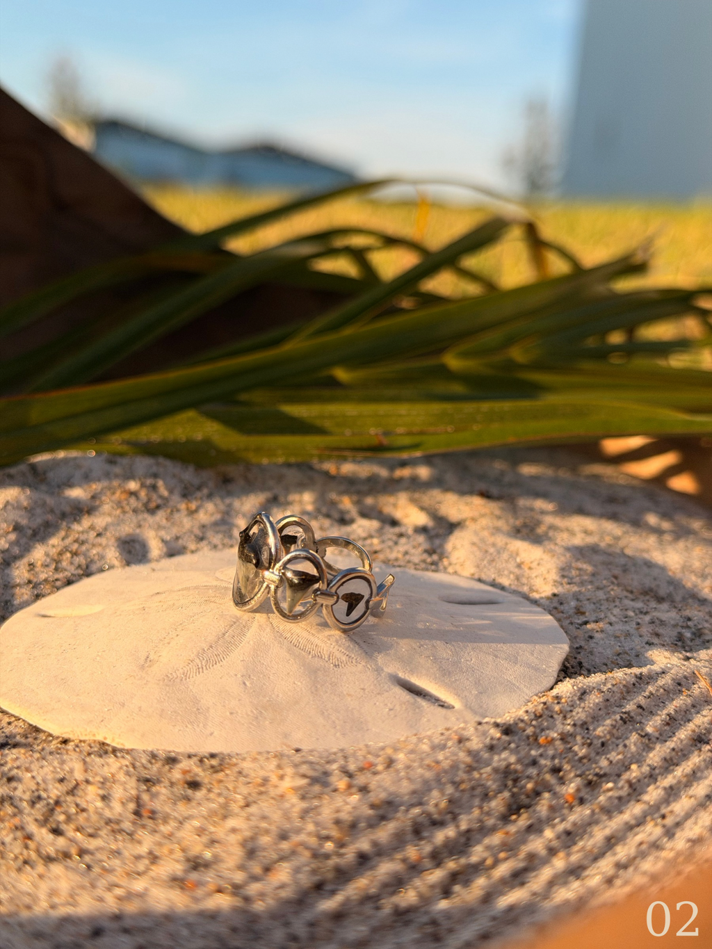 Lola - Shark Tooth Ring - Silver Statement Ring