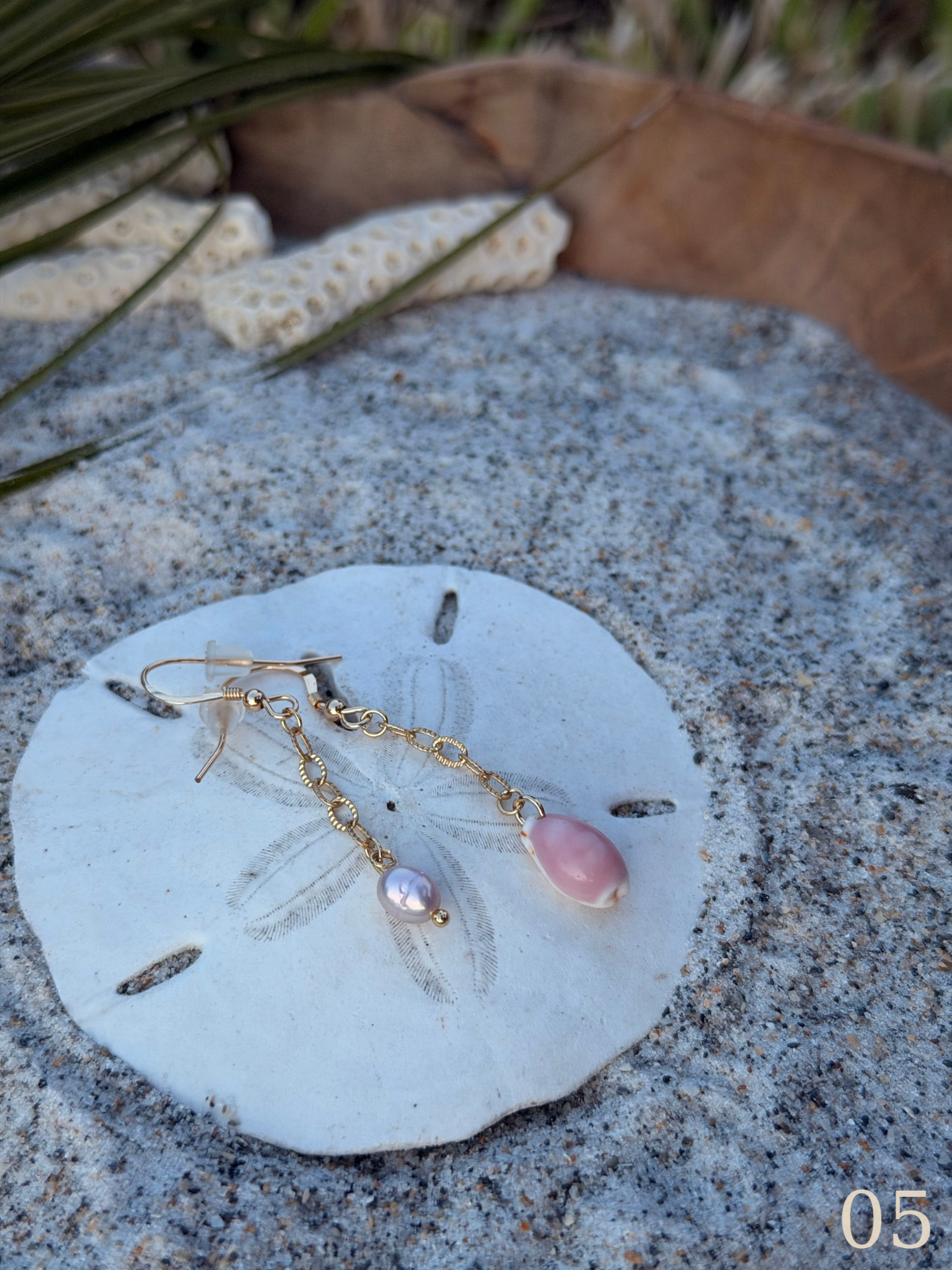 Nami Earrings – Minimal Coastal Ocean Dainty Hoops
