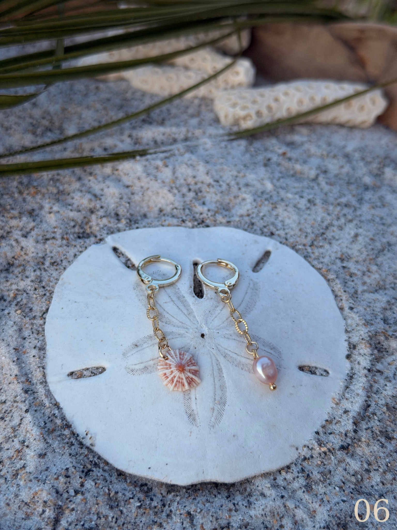 Nami Earrings – Minimal Coastal Ocean Dainty Hoops