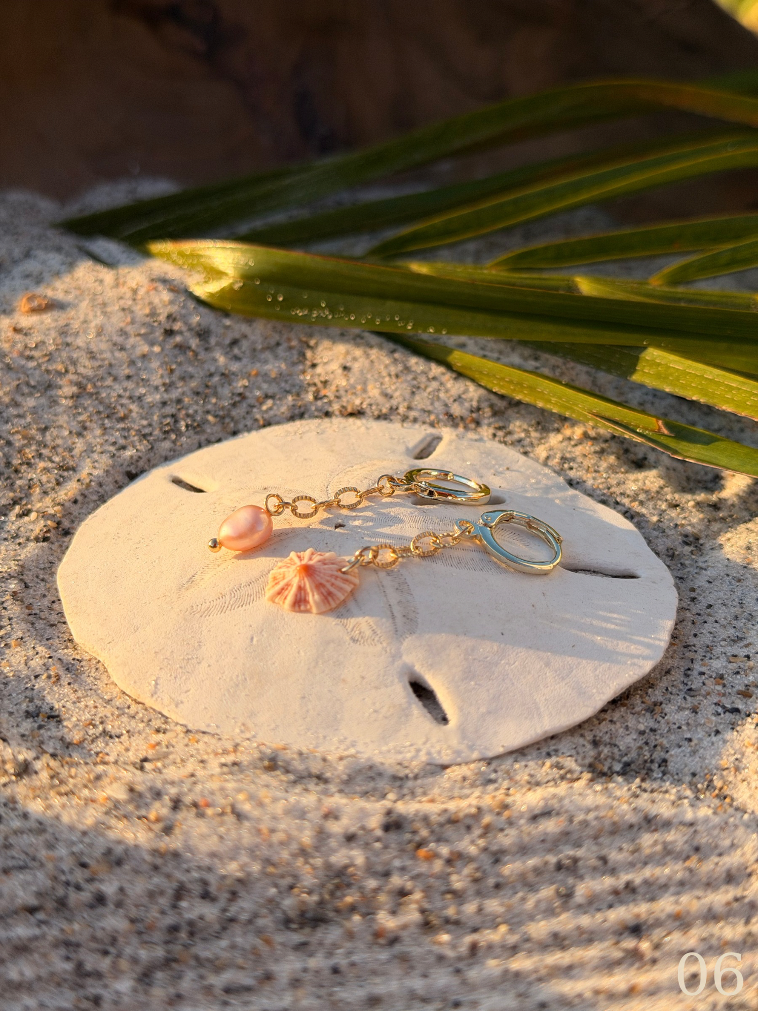 Nami Earrings – Minimal Coastal Ocean Dainty Hoops