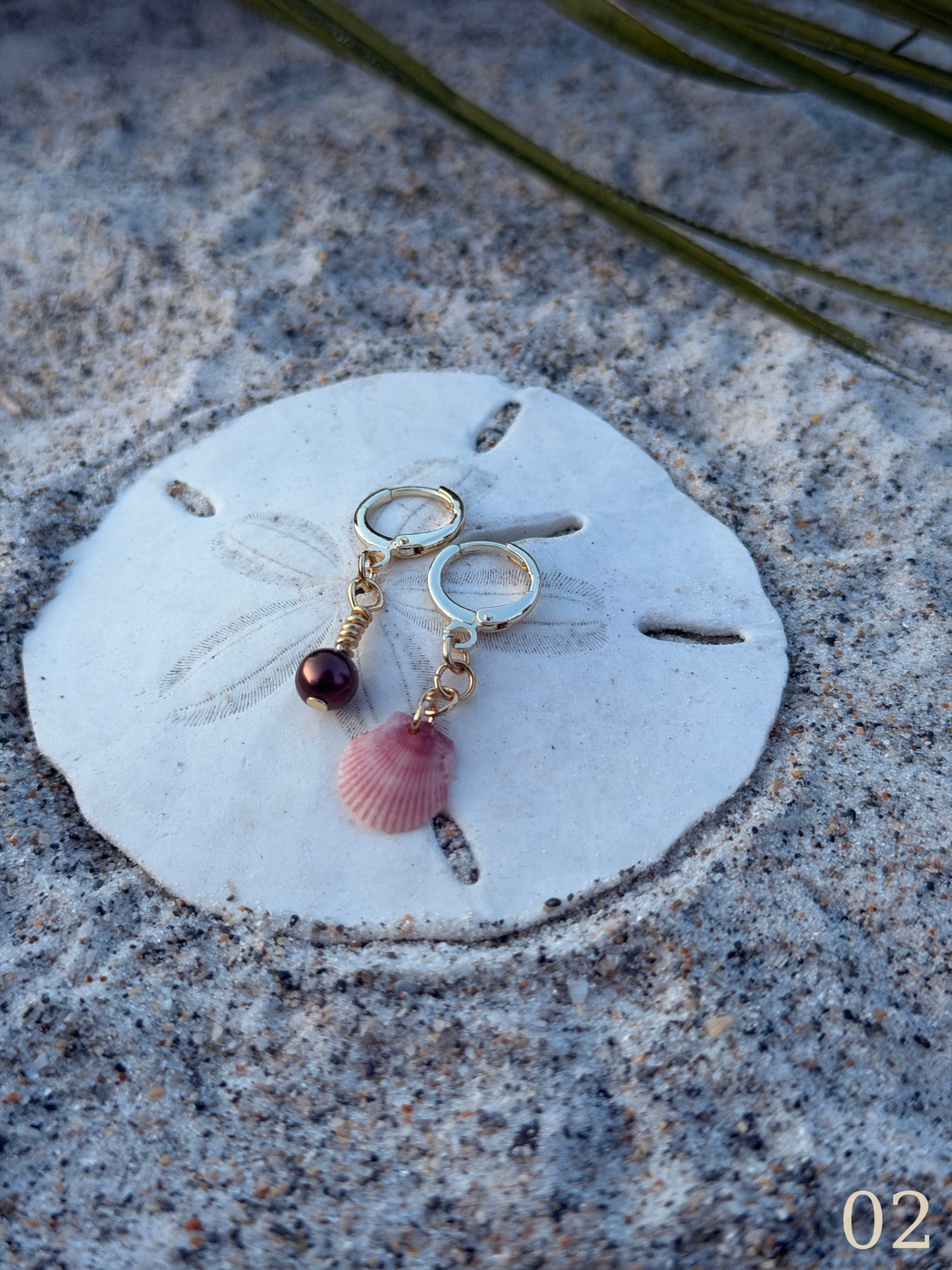 Nami Shoreline Earrings - Coastal Shell & Pearl Beach Jewelry