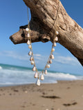 Nalu – Cone Shell Necklace - Rare Cascading Coastal Statement Jewelry