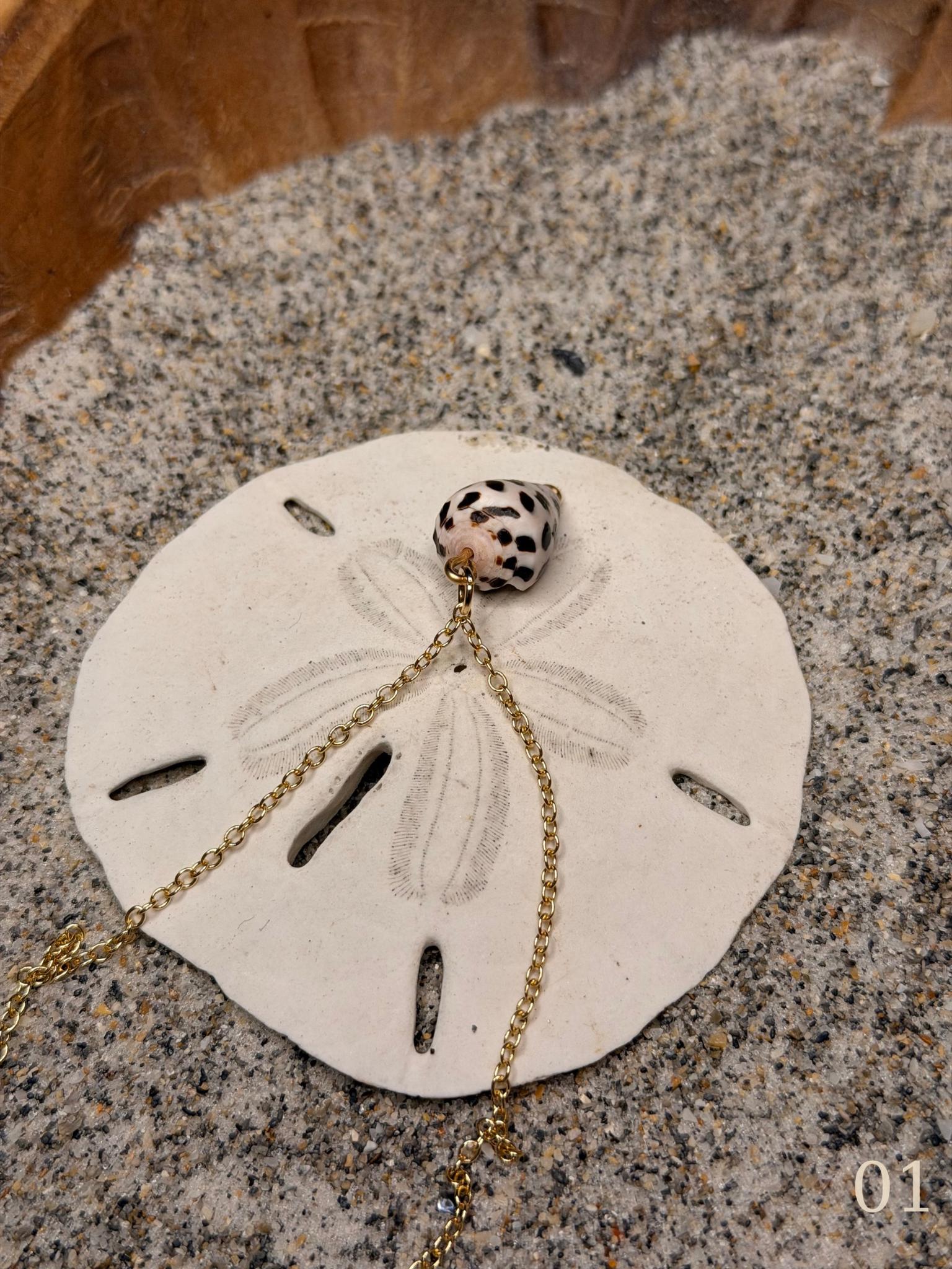 Lani - Cone Shell Necklace –Beachy Coastal Shell Jewelry
